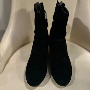 Suede Leather Ankle Boots